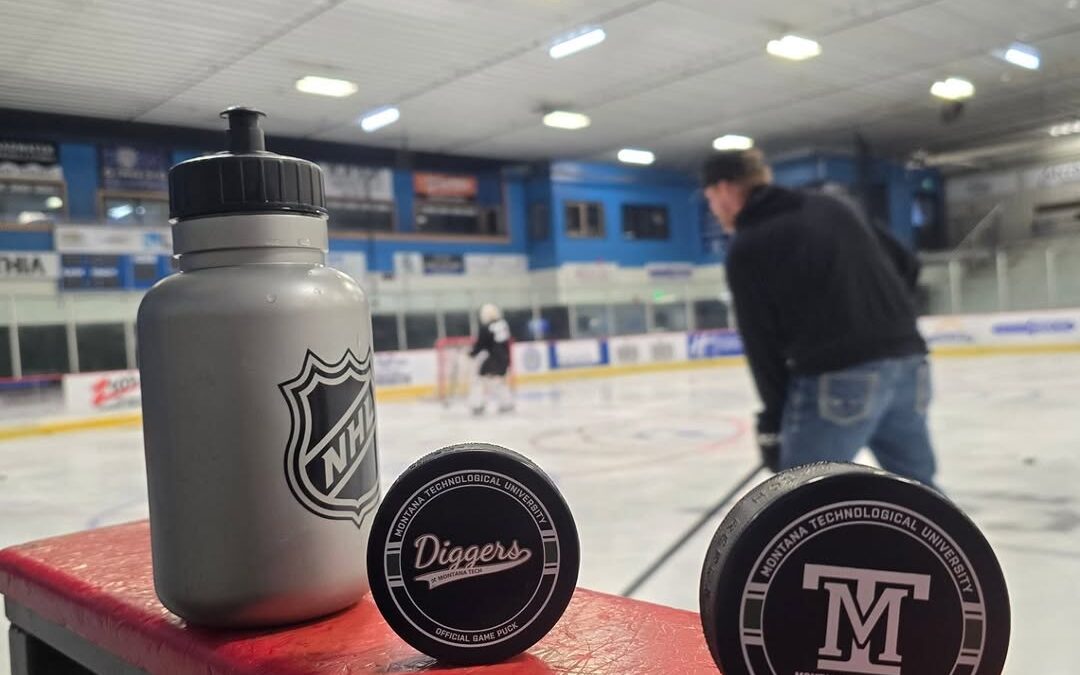 DAY ONE IN THE BOOKS! The guys traveled to Helena to hit the ice this weekend for try outs.