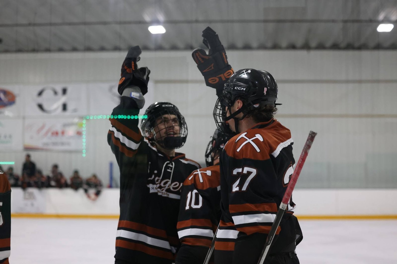 Team celebration